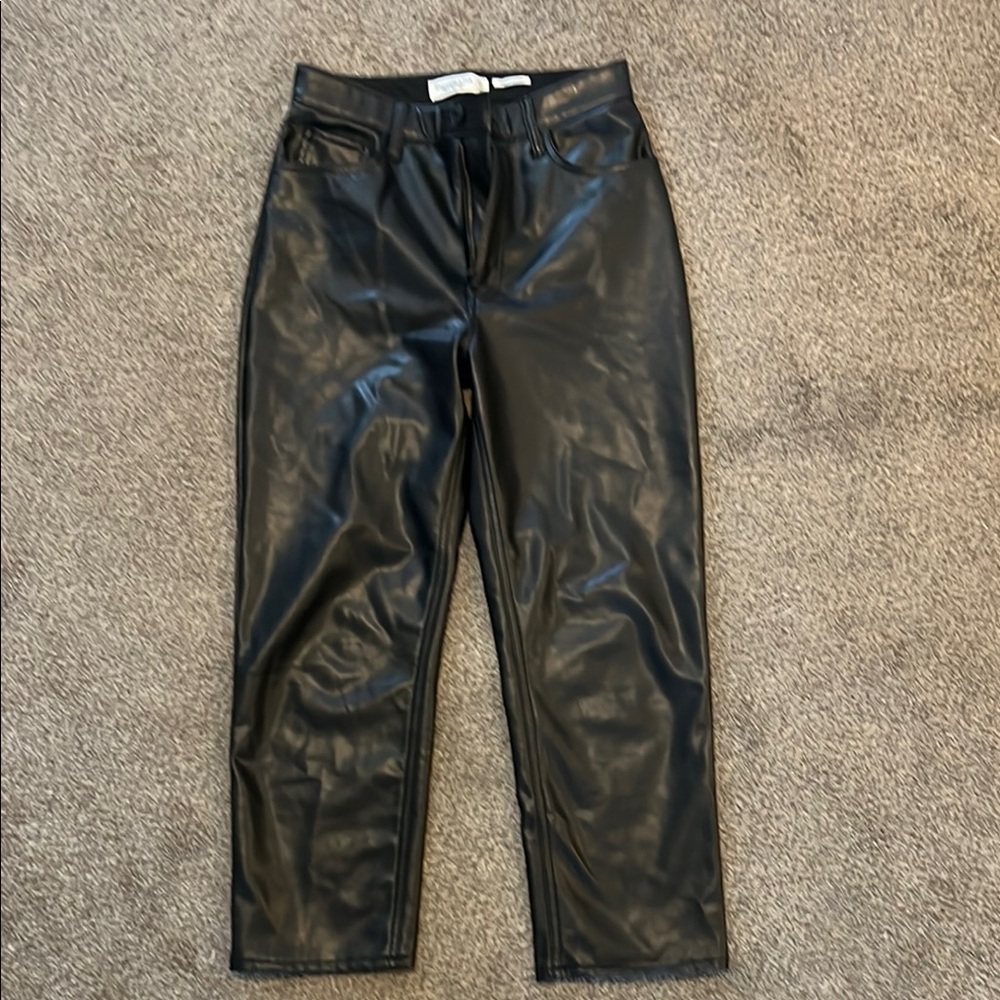 Abercrombie Vegan Leather Pants